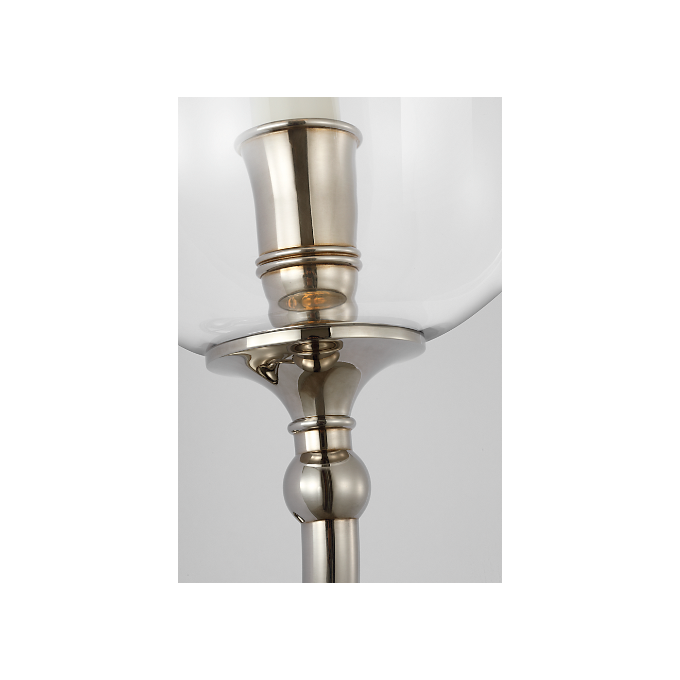 Visual Comfort Embers 20" Single Hurricane Sconce