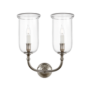 Visual Comfort Embers 20" Double Hurricane Sconce