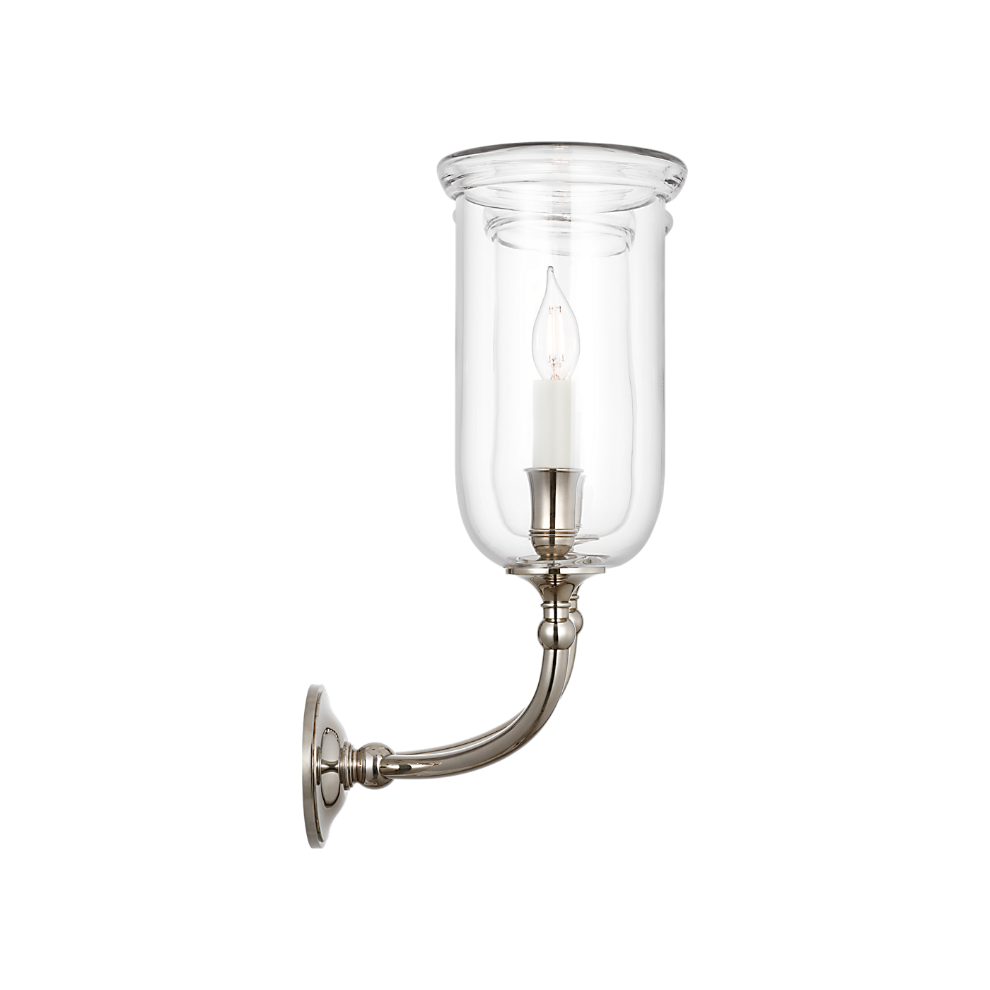 Visual Comfort Embers 20" Double Hurricane Sconce