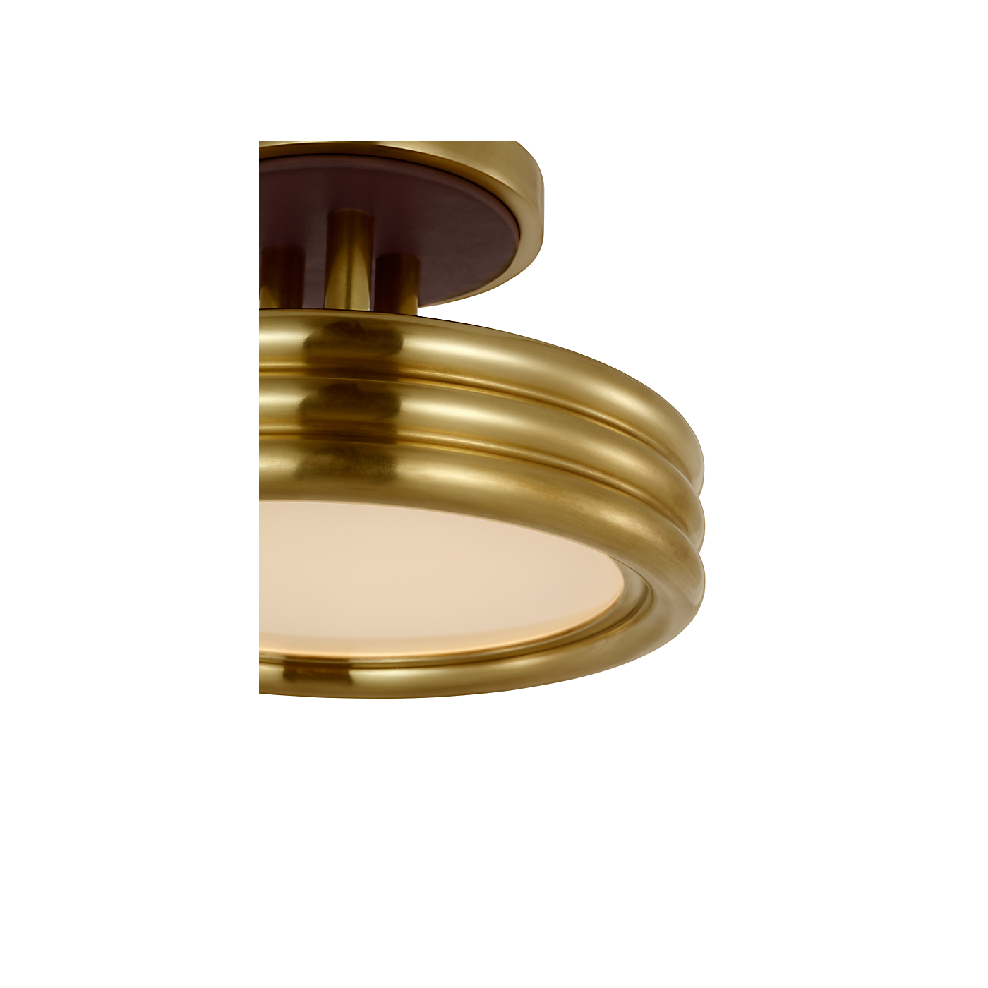 Visual Comfort Hudson St. 8" Semi-Flush Mount