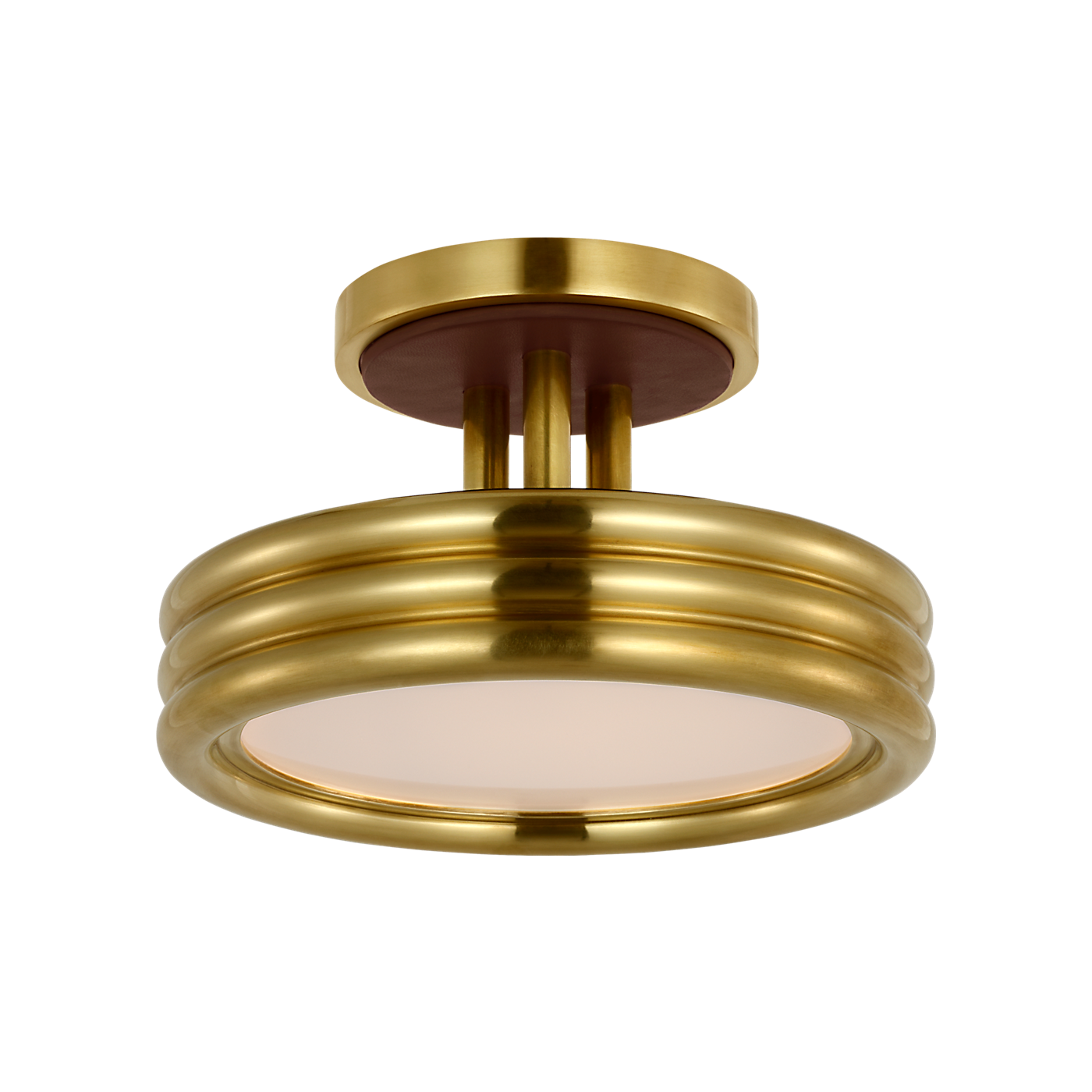 Visual Comfort Hudson St. 8" Semi-Flush Mount
