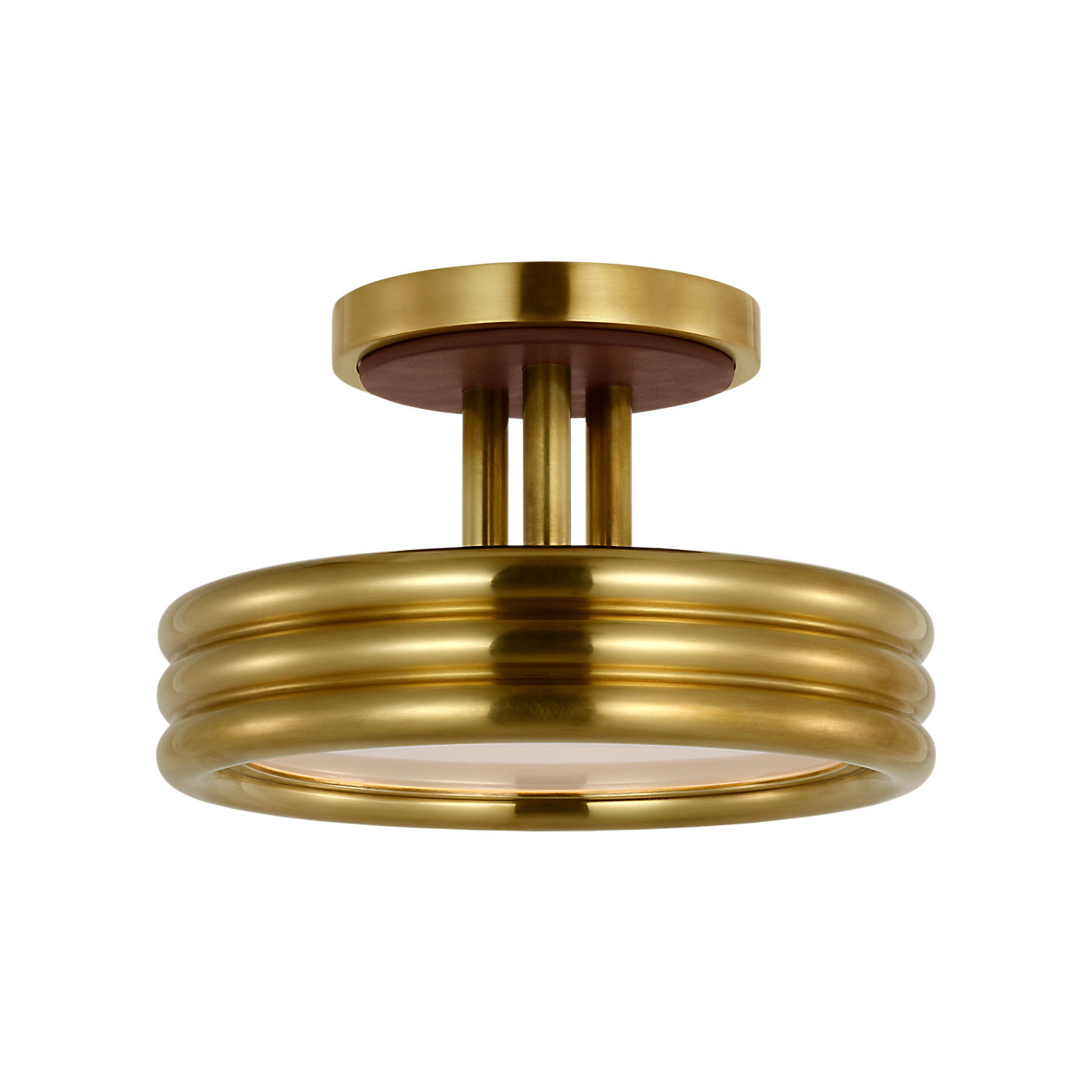 Visual Comfort Hudson St. 8" Semi-Flush Mount