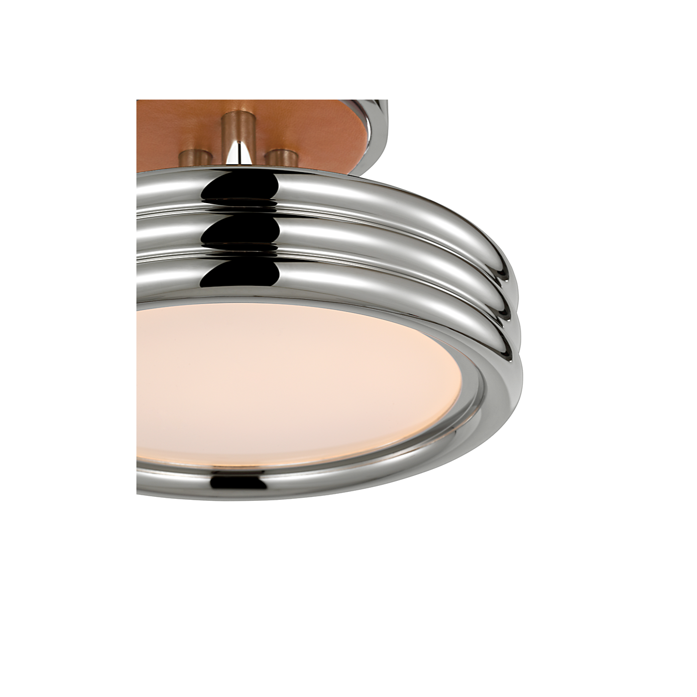 Visual Comfort Hudson St. 8" Semi-Flush Mount