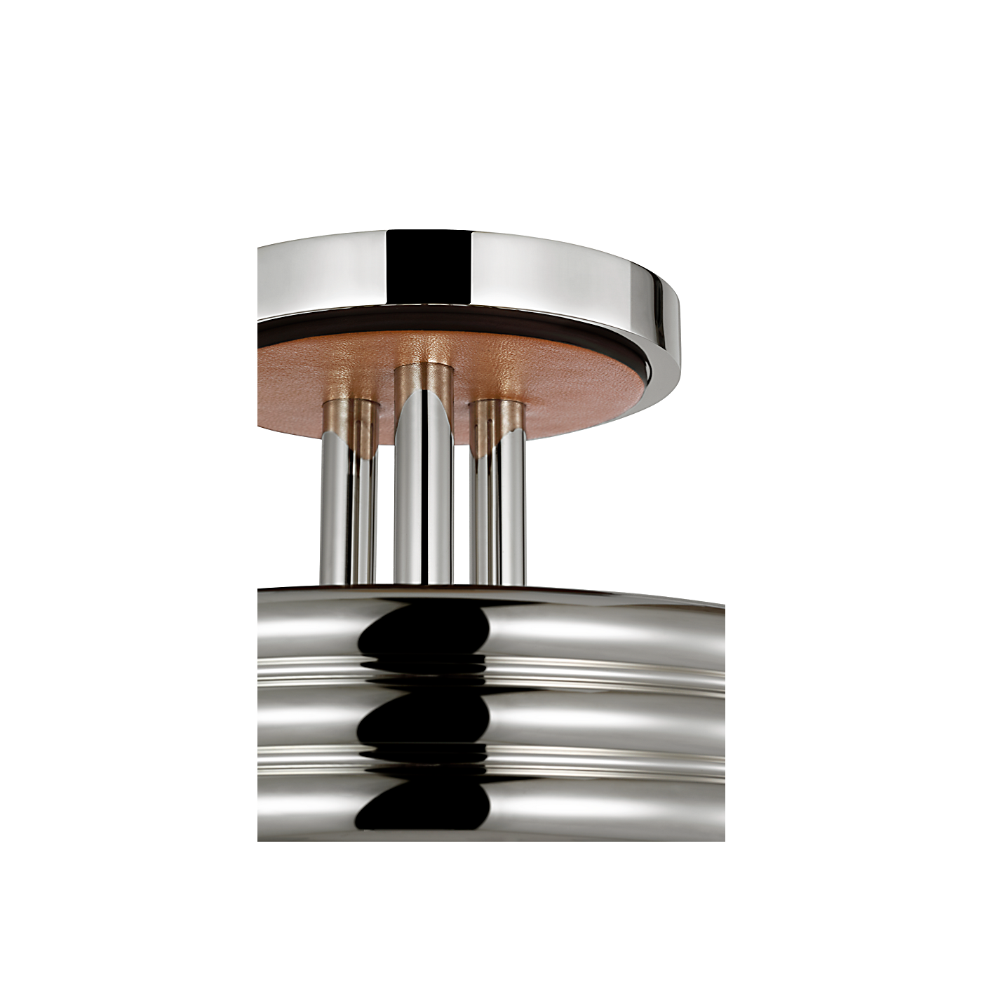 Visual Comfort Hudson St. 8" Semi-Flush Mount