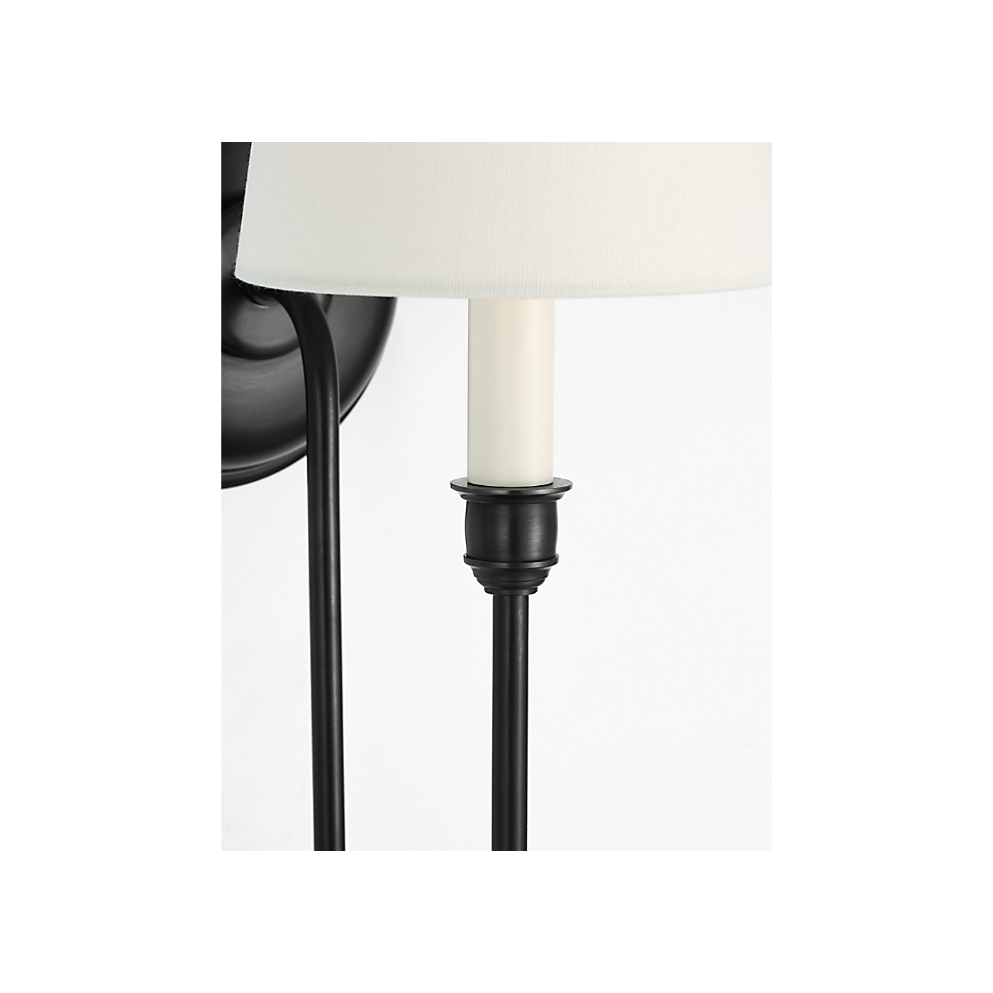Visual Comfort Vendome 21" Deep Arm Sconce