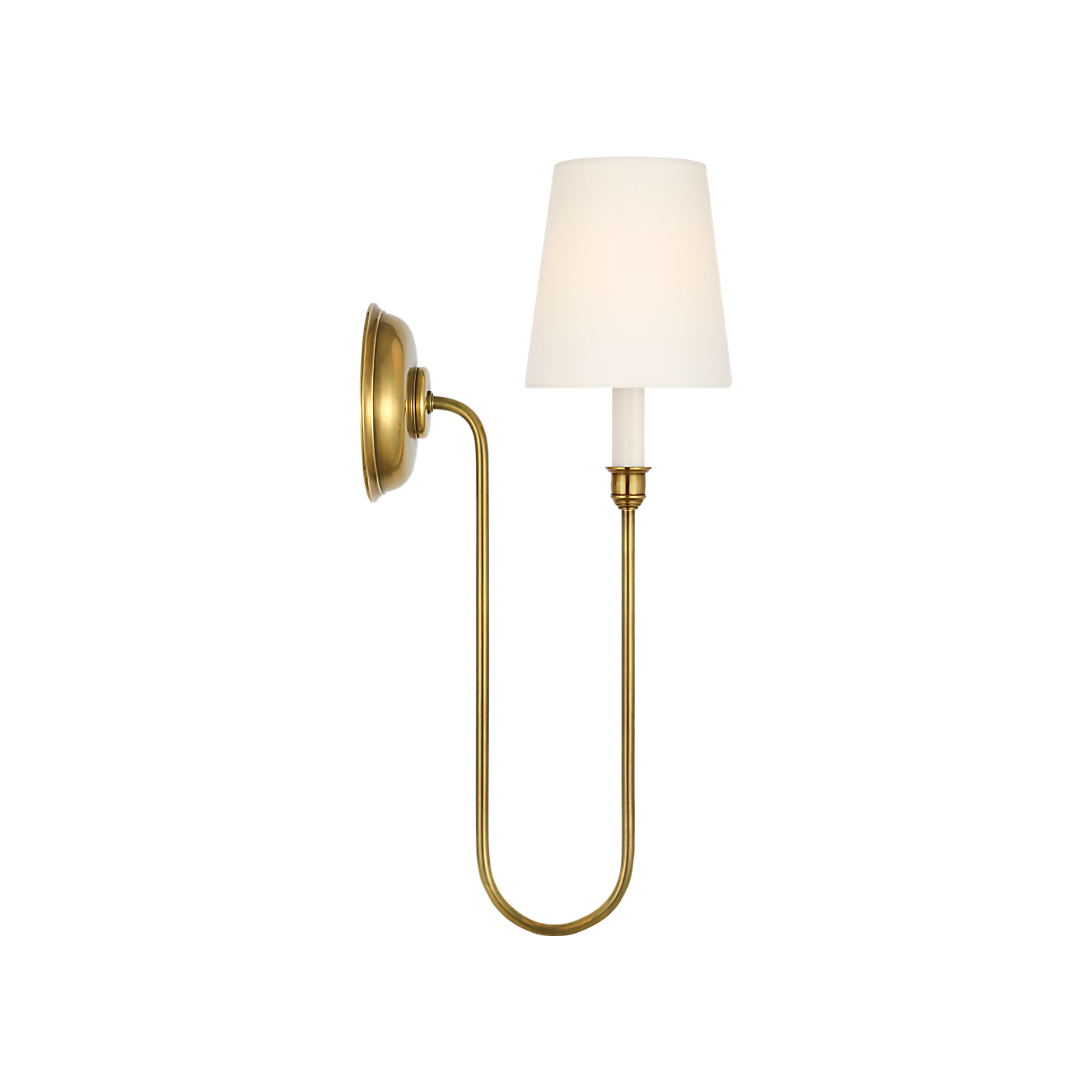 Visual Comfort Vendome 21" Deep Arm Sconce