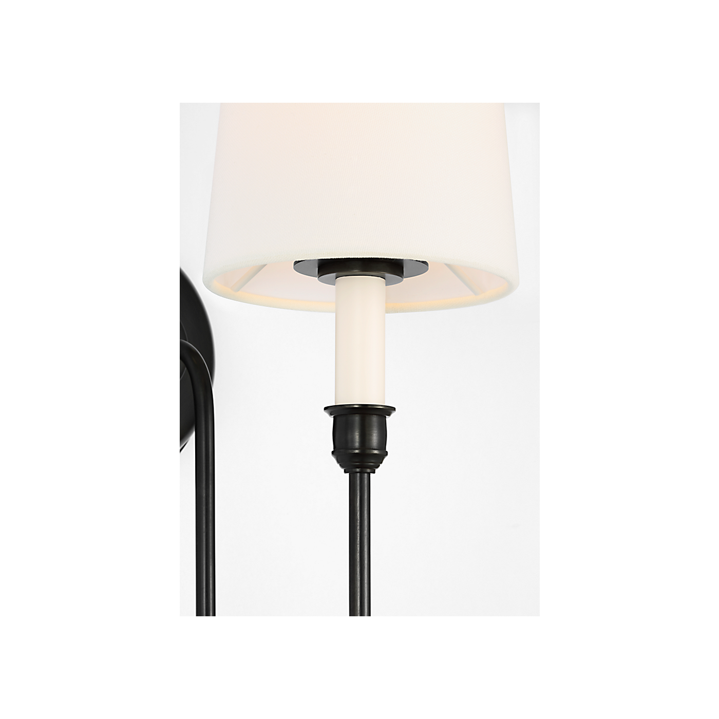 Visual Comfort Vendome 21" Deep Arm Cordless Sconce