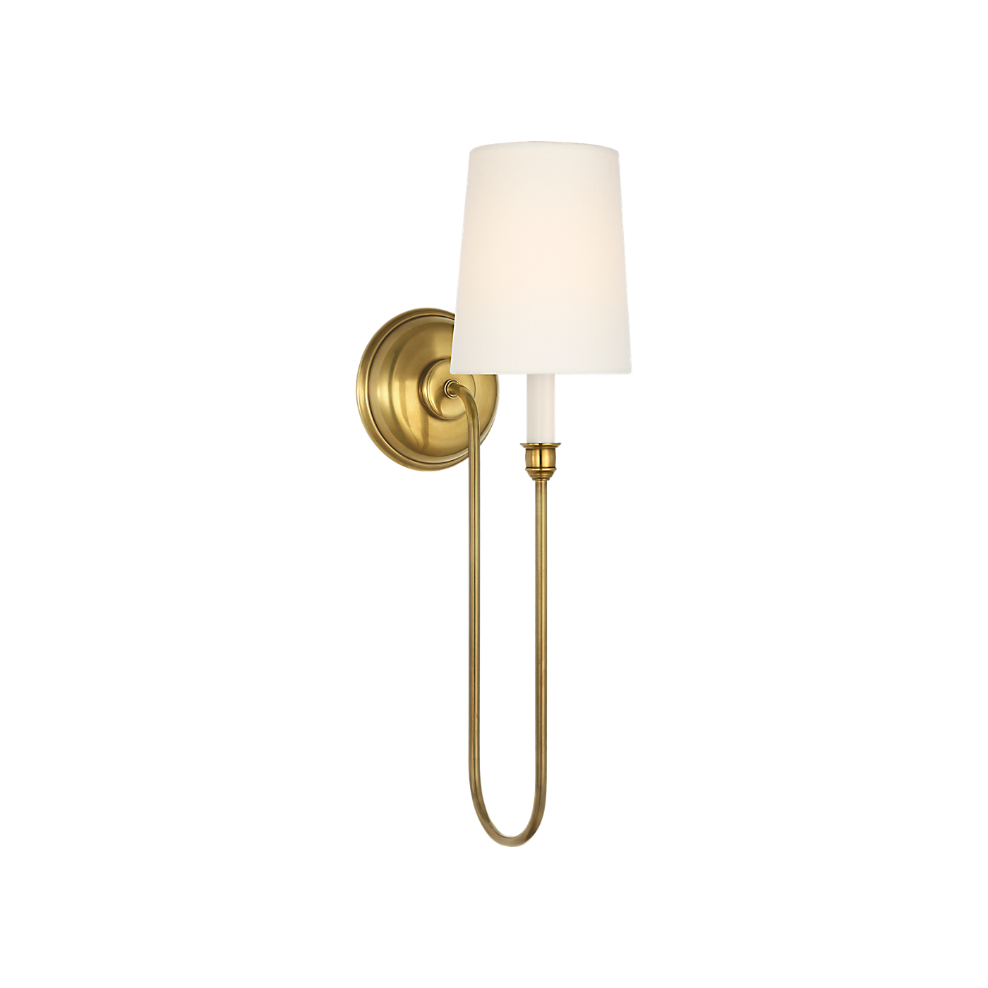 Visual Comfort Vendome 21" Deep Arm Cordless Sconce