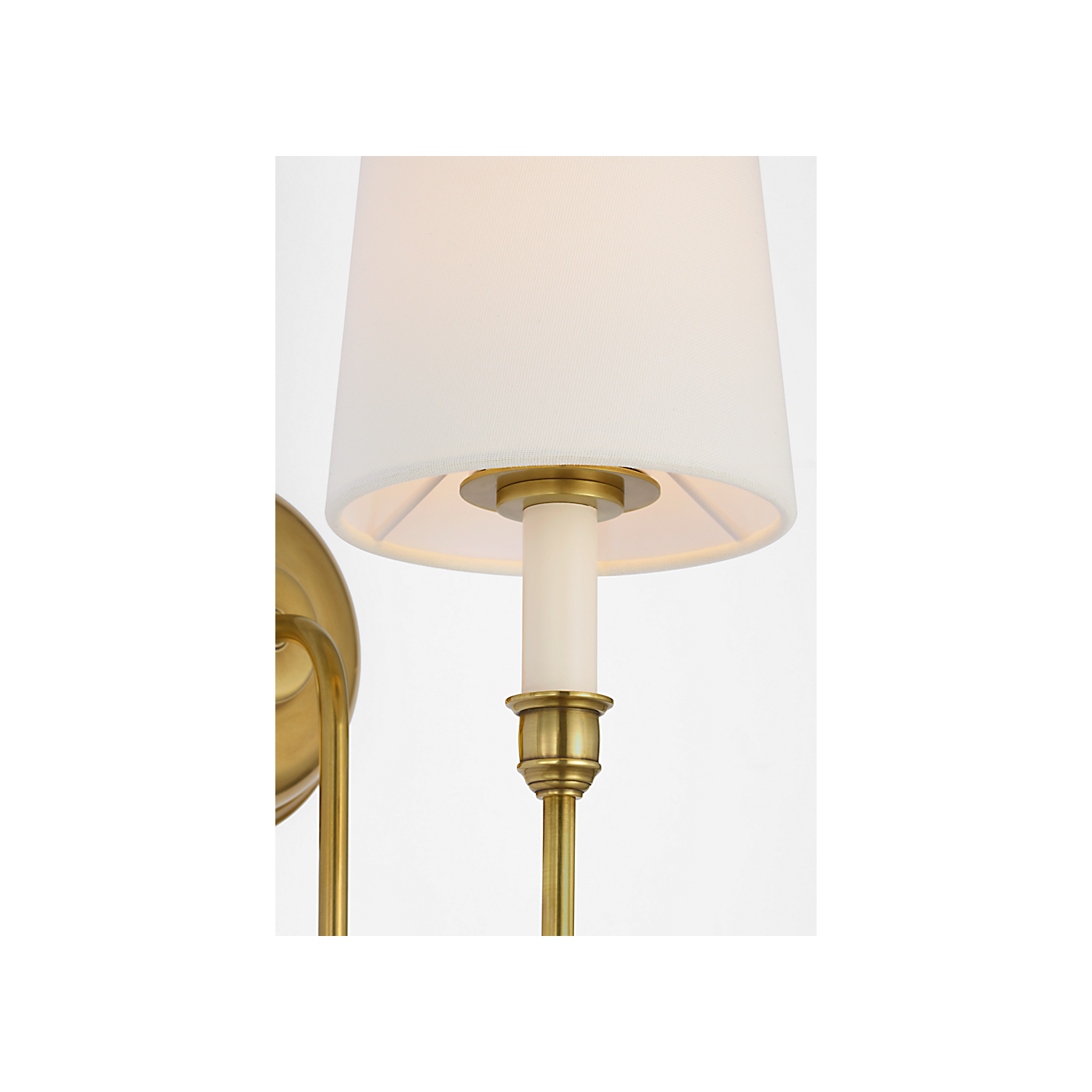 Visual Comfort Vendome 21" Deep Arm Cordless Sconce