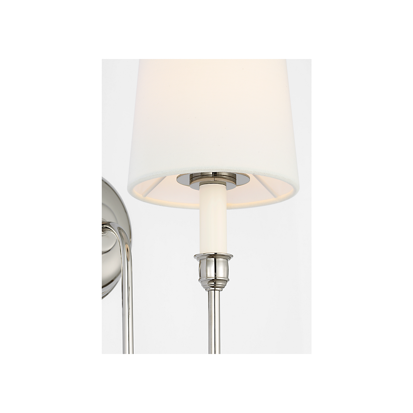 Visual Comfort Vendome 21" Deep Arm Cordless Sconce