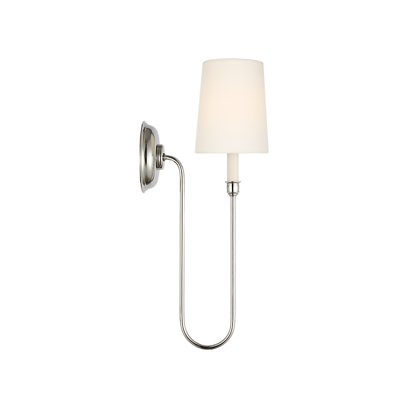 Visual Comfort Vendome 21" Deep Arm Cordless Sconce