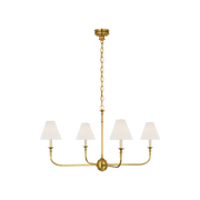 Visual Comfort Piaf Large Chain Hung Chandelier