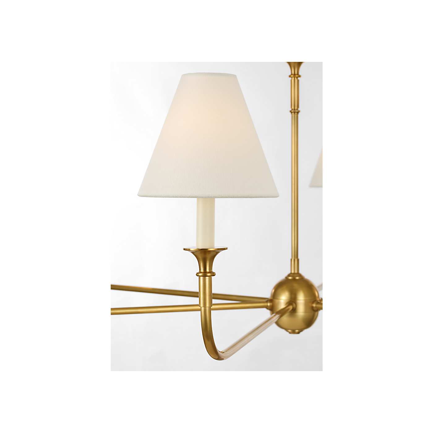 Visual Comfort Piaf Grande Chain Hung Chandelier