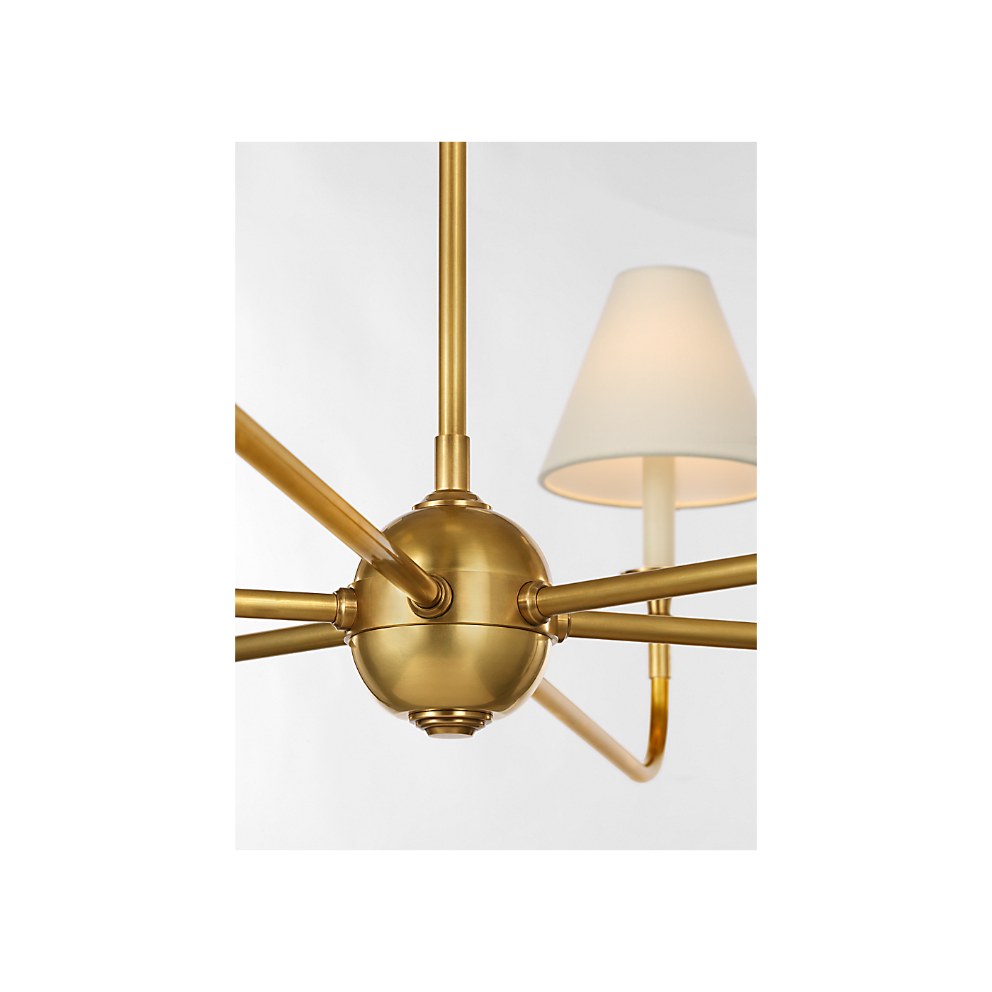 Visual Comfort Piaf Grande Chain Hung Chandelier