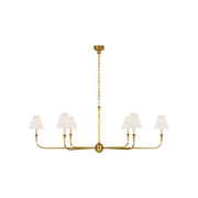 Visual Comfort Piaf Grande Chain Hung Chandelier