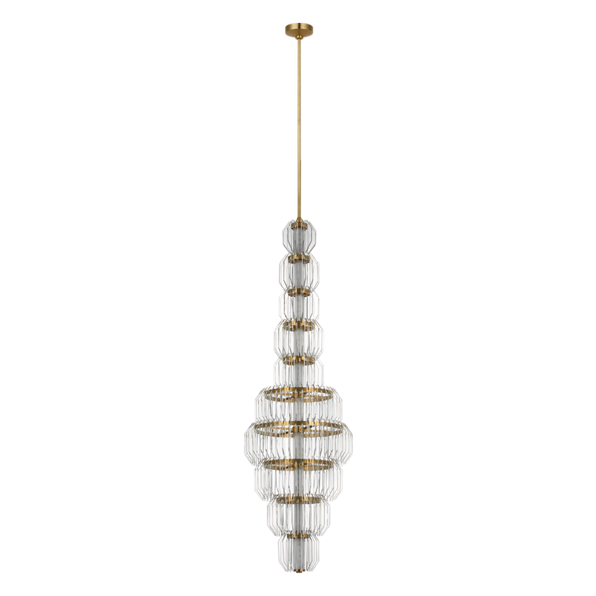Killarney 19" Layered Entry Chandelier