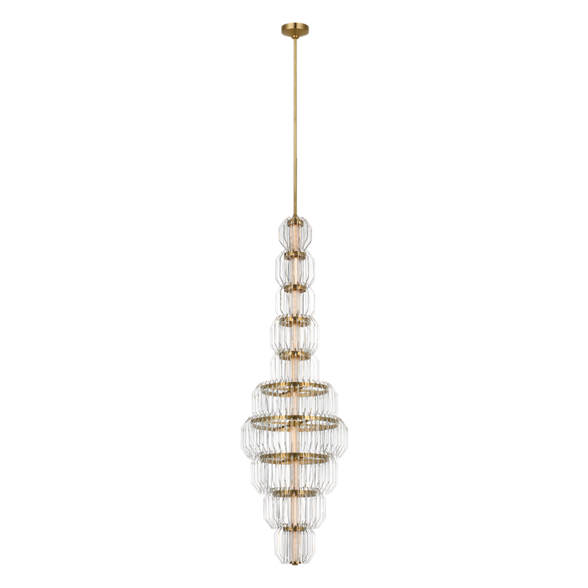Killarney 19" Layered Entry Chandelier