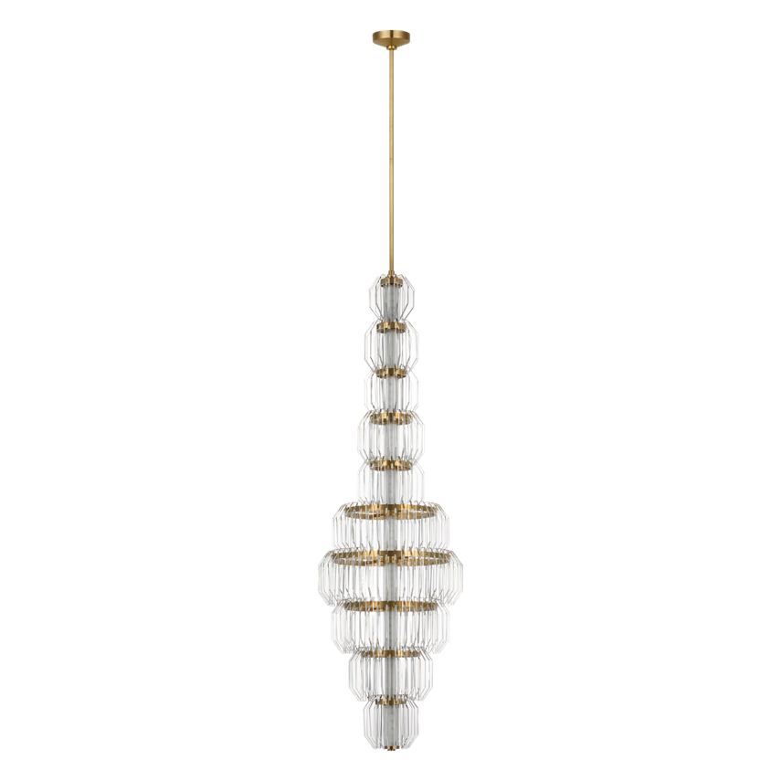 Killarney 19" Layered Entry Chandelier