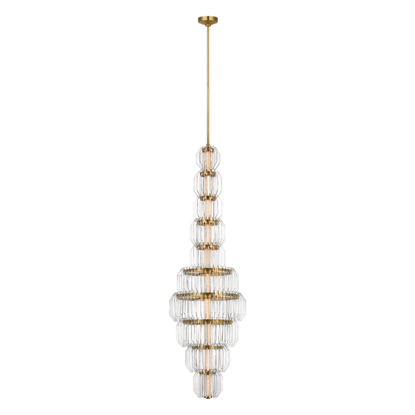 Killarney 19" Layered Entry Chandelier