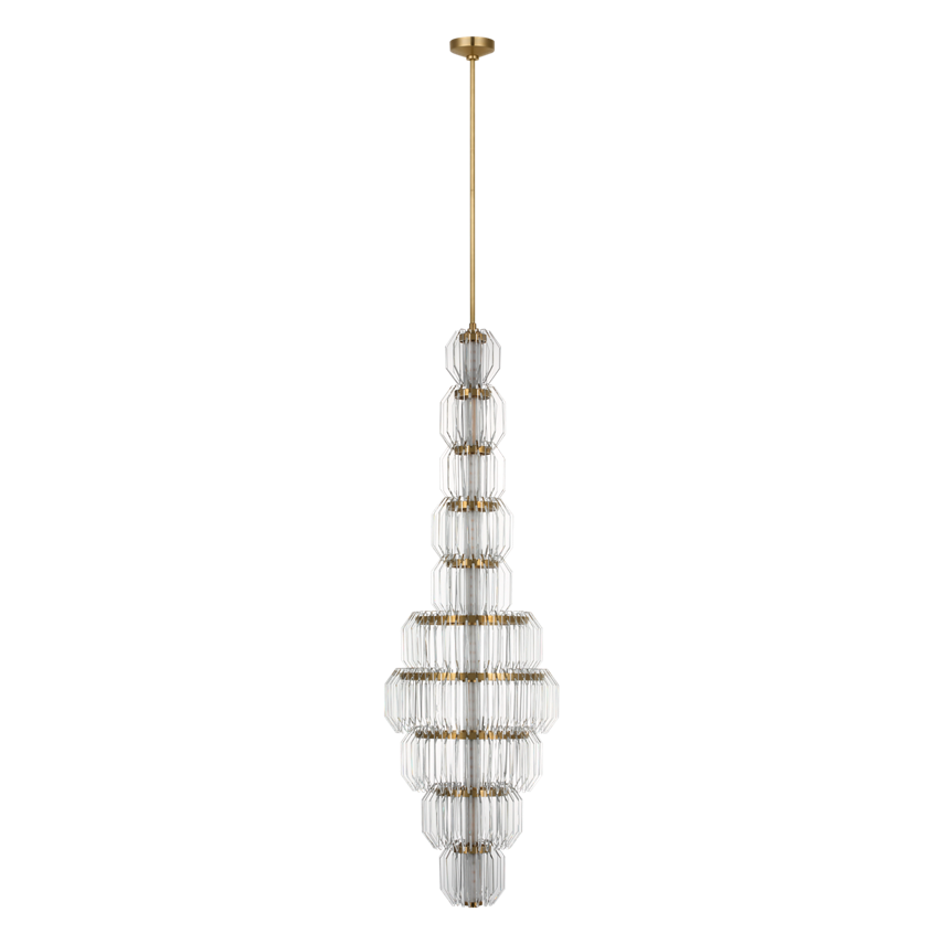 Killarney 19" Layered Entry Chandelier
