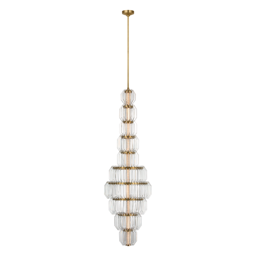 Killarney 19" Layered Entry Chandelier