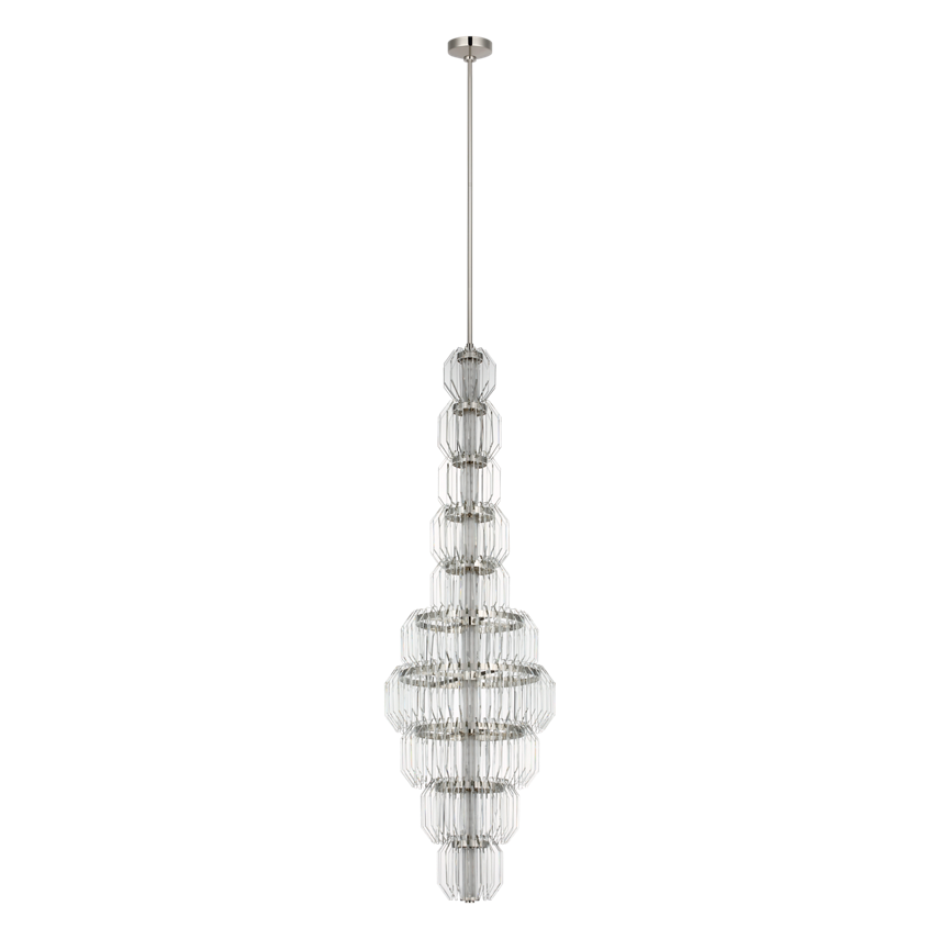 Killarney 19" Layered Entry Chandelier