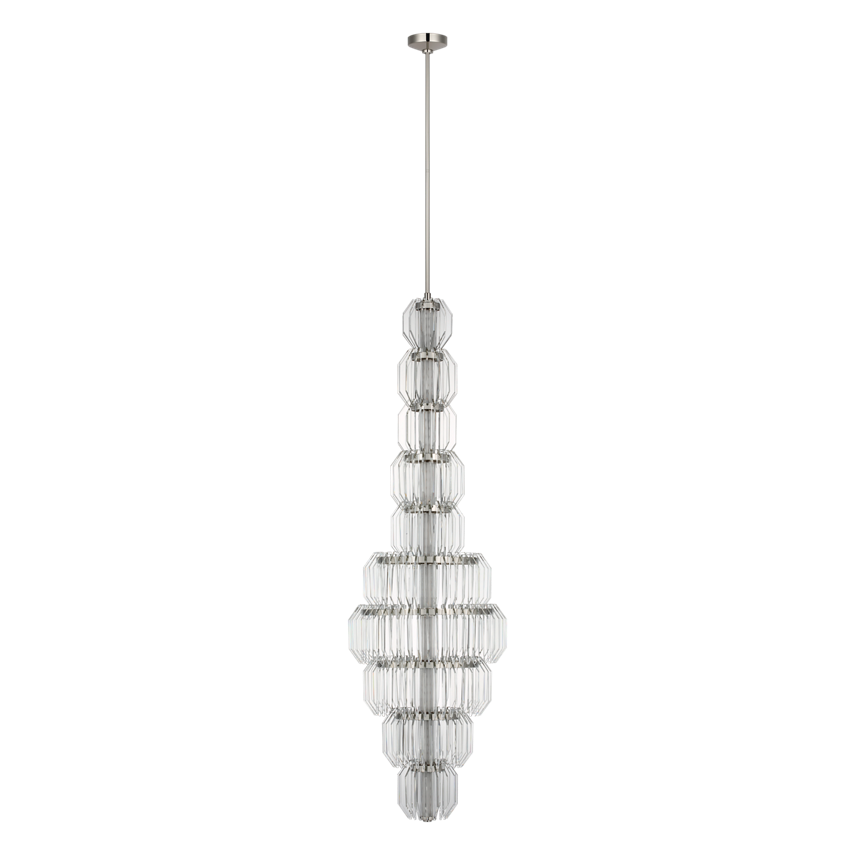 Killarney 19" Layered Entry Chandelier