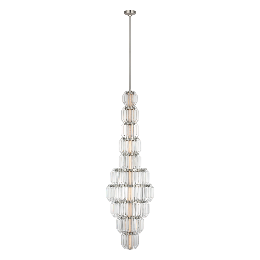 Killarney 19" Layered Entry Chandelier