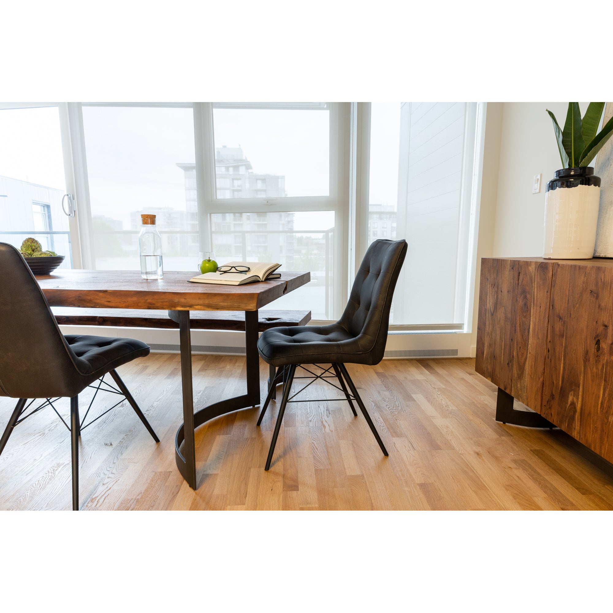 Moes Bent Small Dining Table Brown VE-1001-03-0