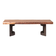 Moes Bent Coffee Table Brown VE-1003-03-0