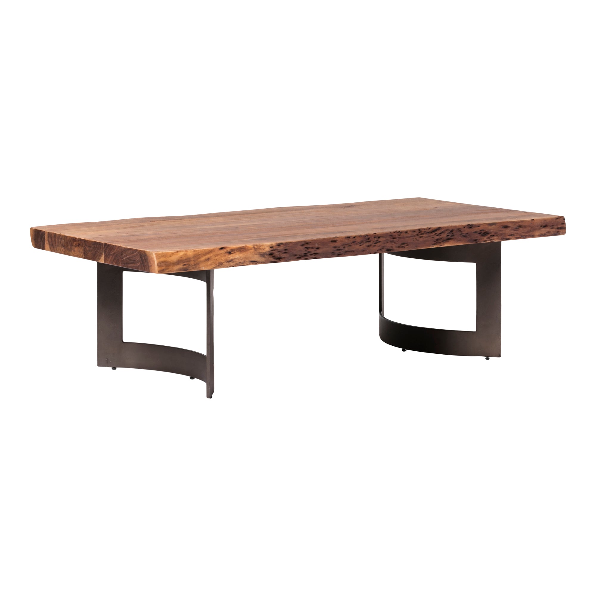 Moes Bent Coffee Table Brown VE-1003-03-0