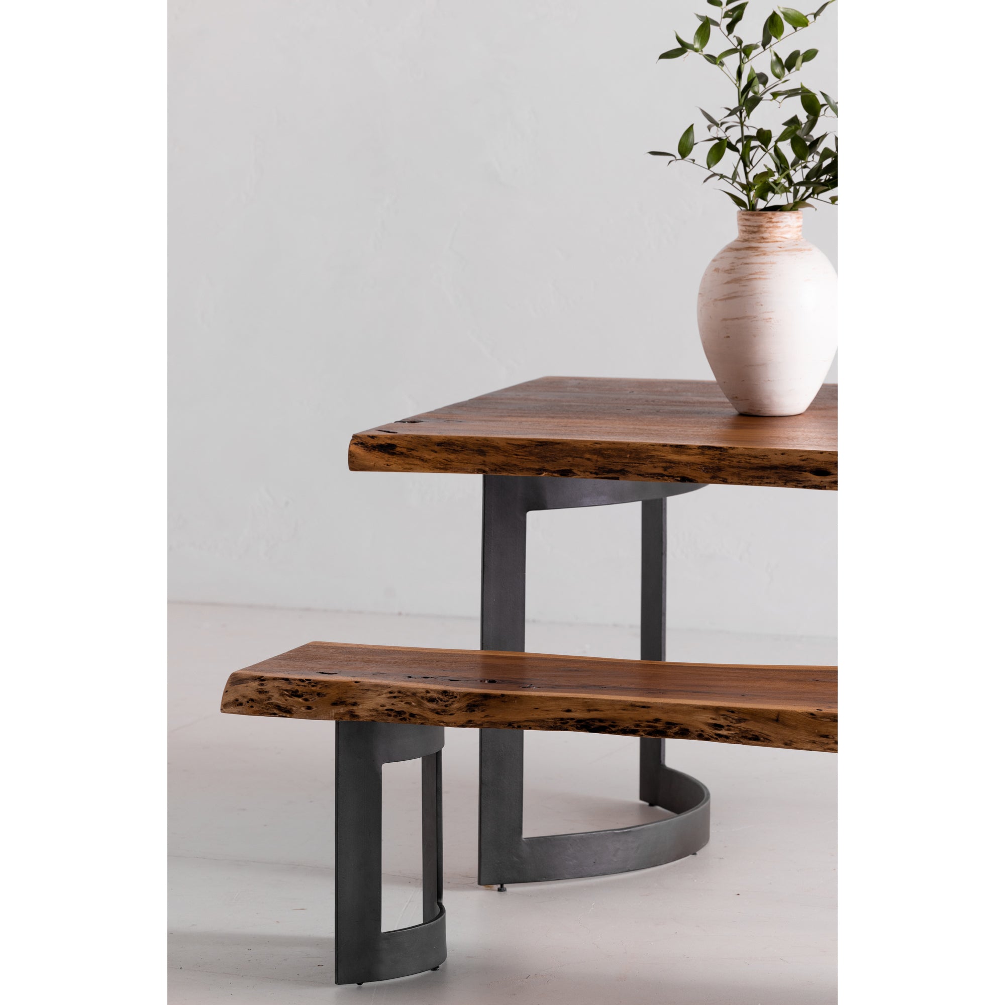 Moes Bent Bench Large Brown VE-1029-03-0