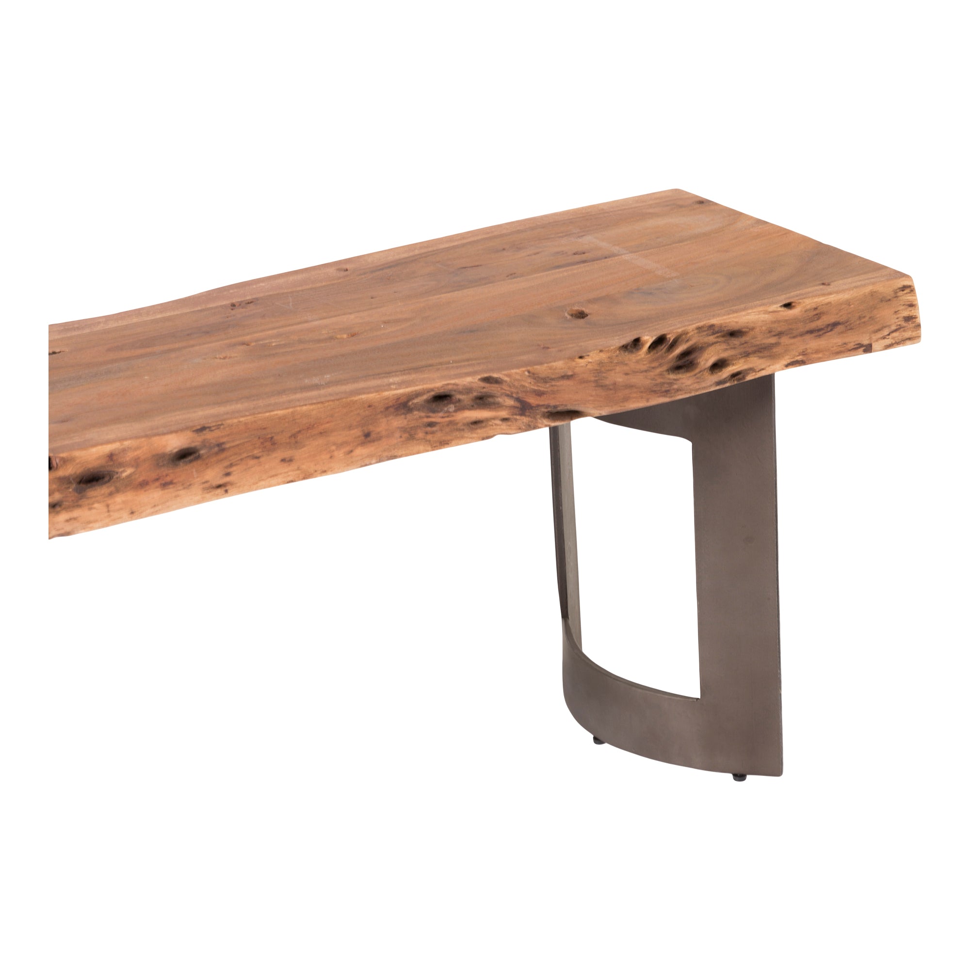 Moes Bent Bench Large Brown VE-1029-03-0