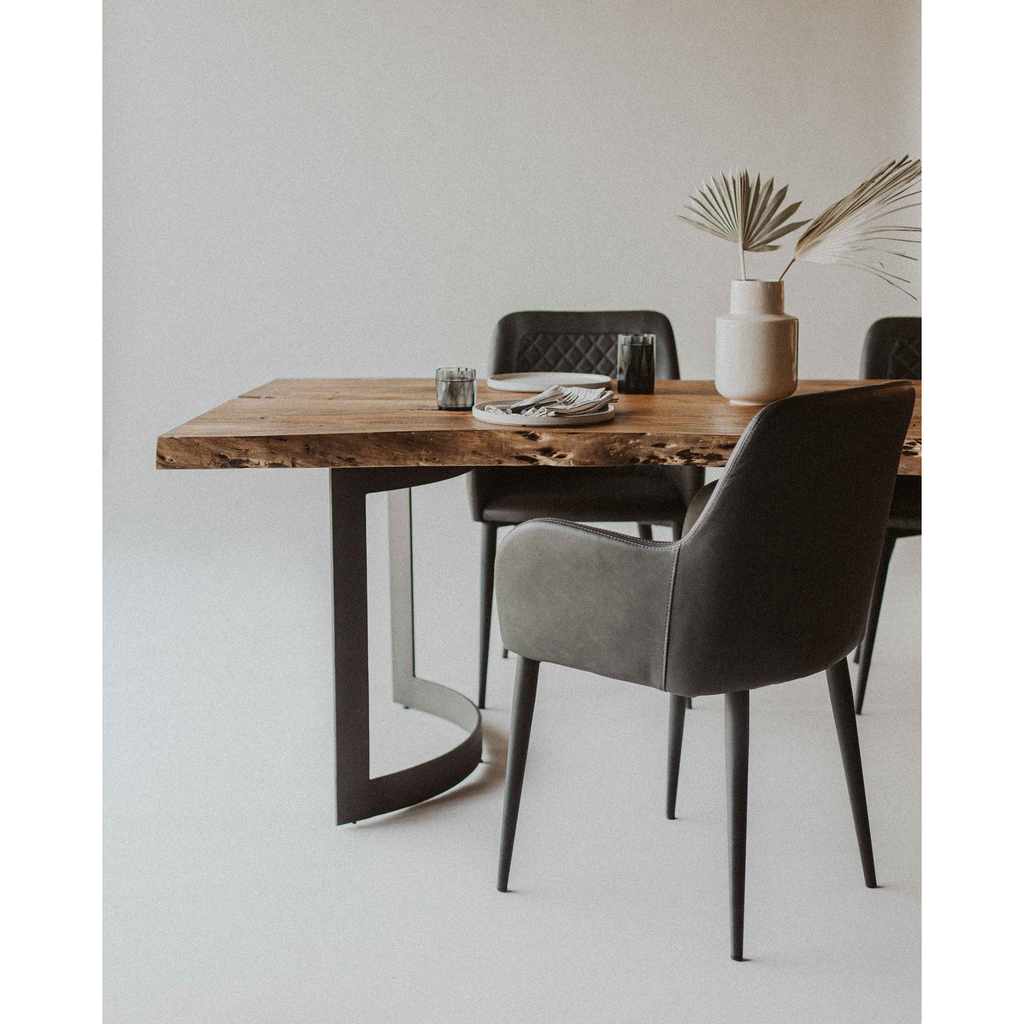 Moes Bent Dining Table Extra Small Brown VE-1036-03-0