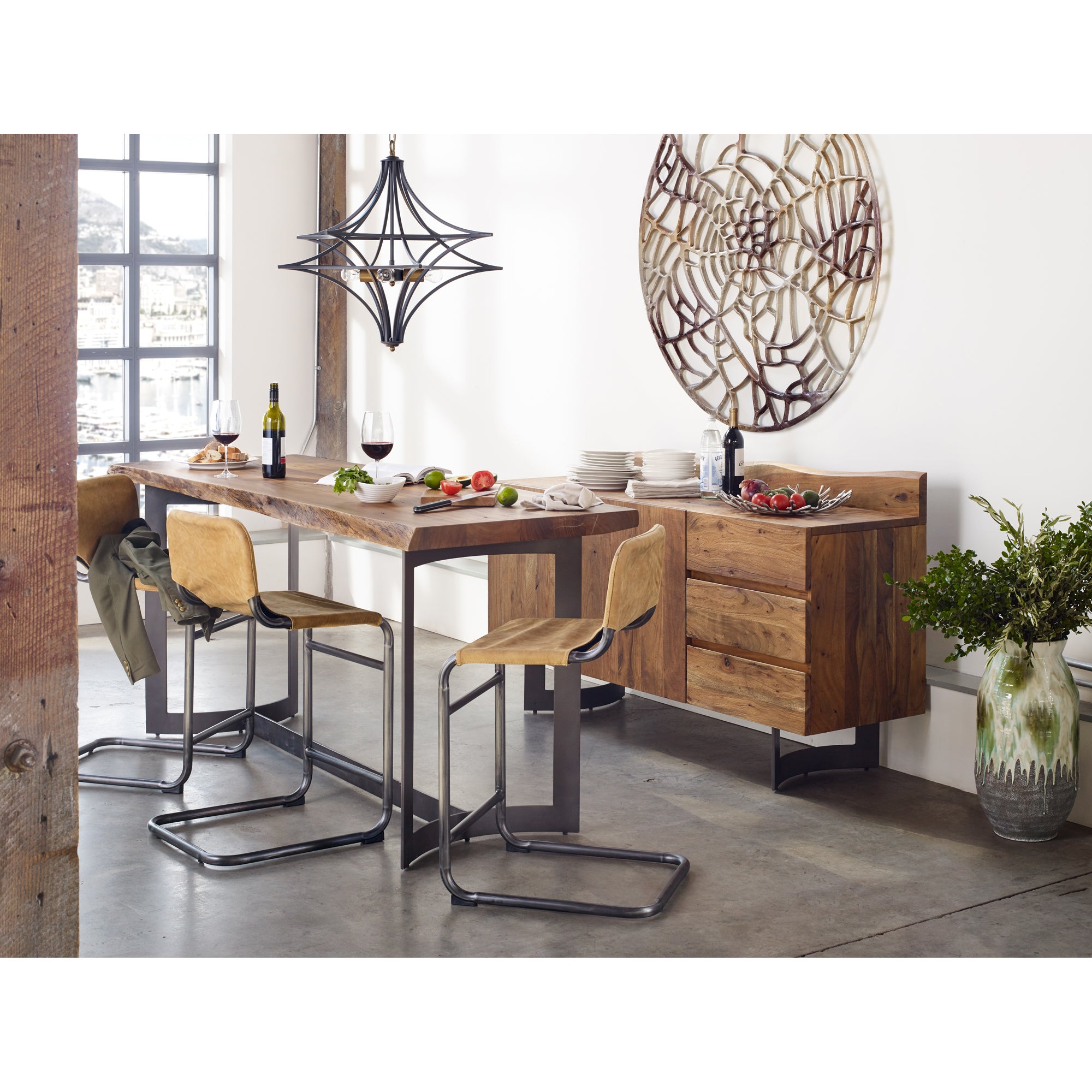 Moes Bent Sideboard 
Brown VE-1040-03
