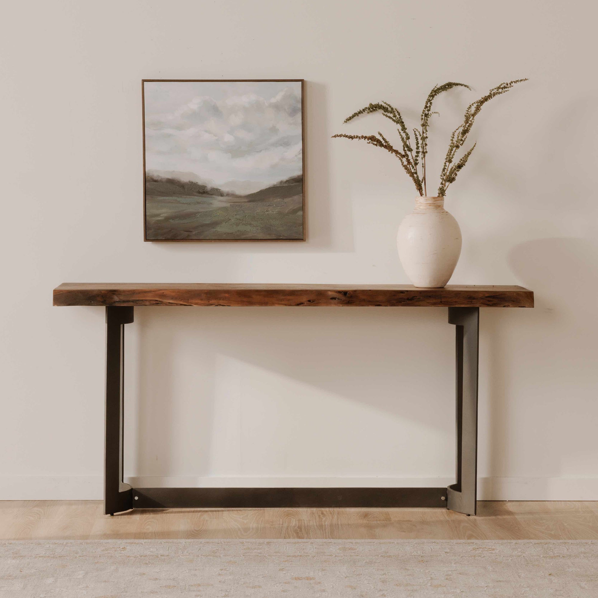Moes Bent Console Table Brown VE-1041-03-0