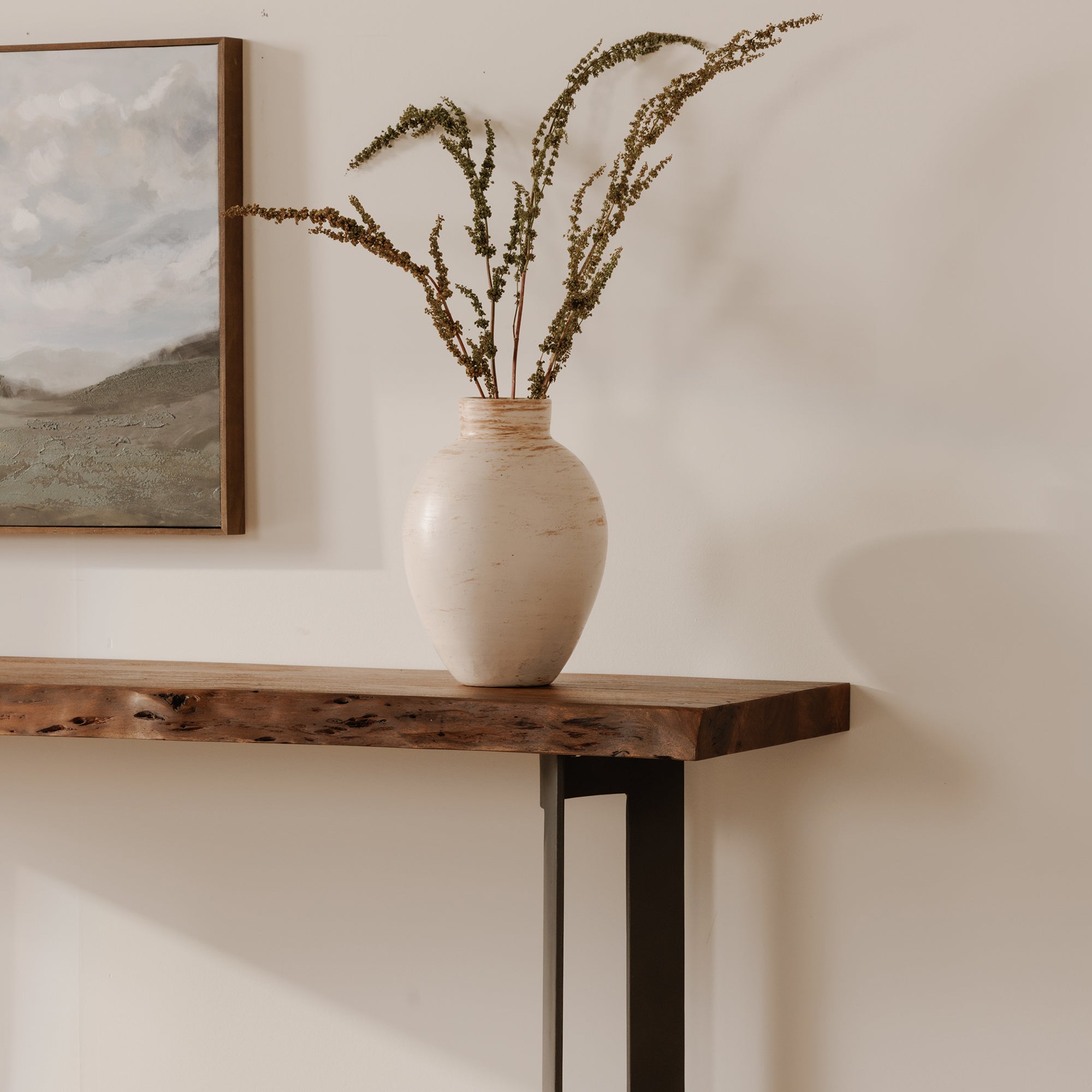 Moes Bent Console Table Brown VE-1041-03-0