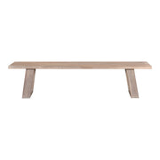 Moes Tanya Bench Light Grey VE-1077-29-0