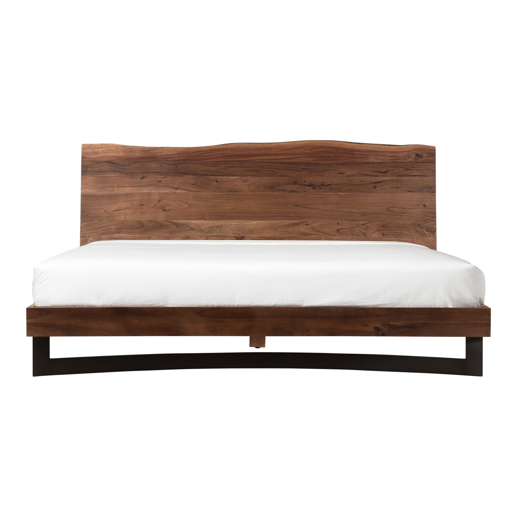 Moes Bent King Size Bed Brown VE-1088-03-0