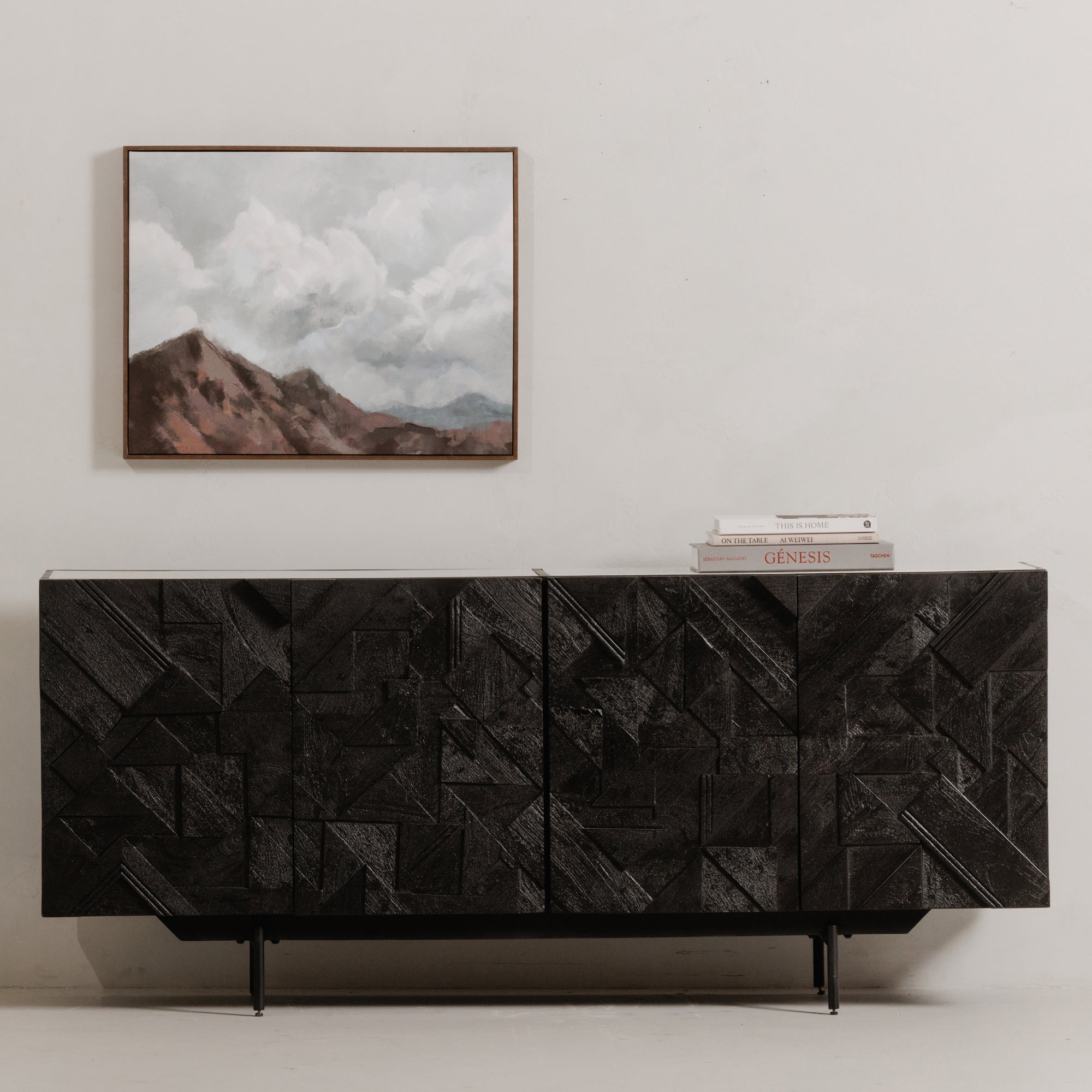 Moes Kattan Sideboard Black VE-1095-02-0