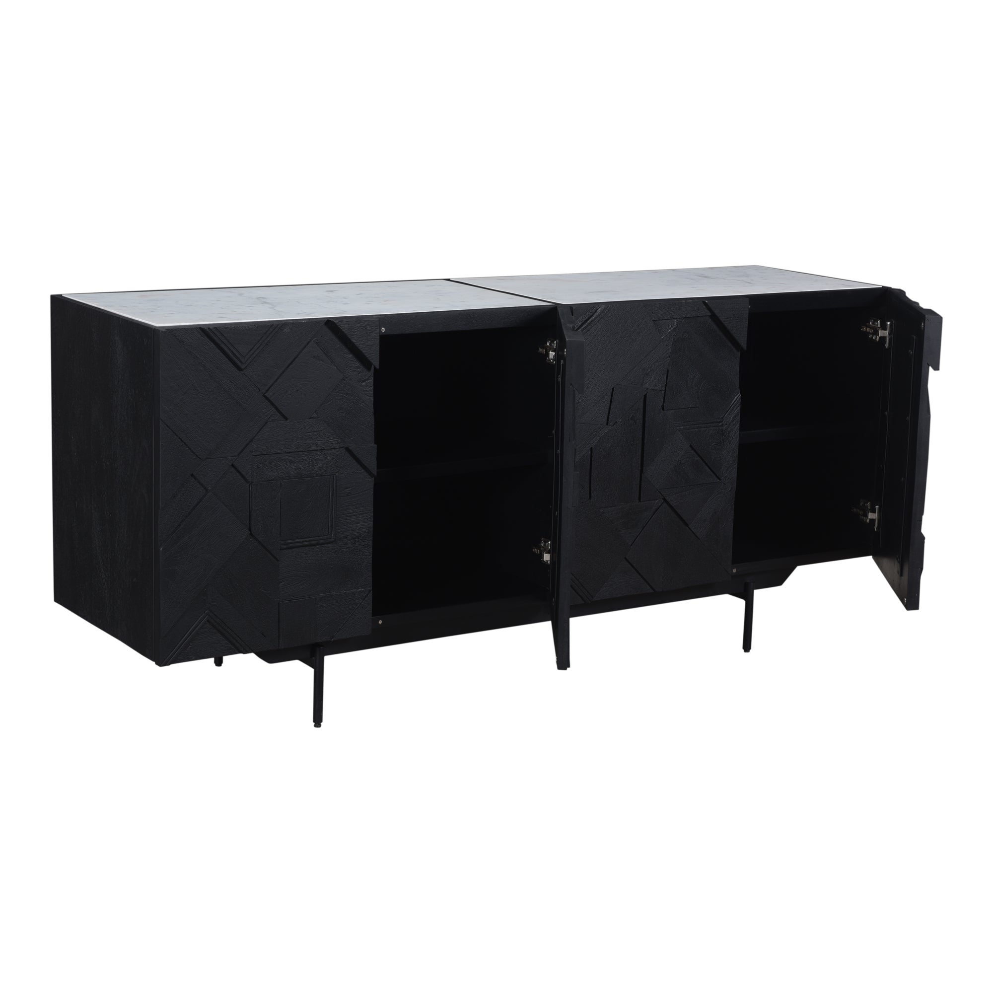 Moes Kattan Sideboard Black VE-1095-02-0