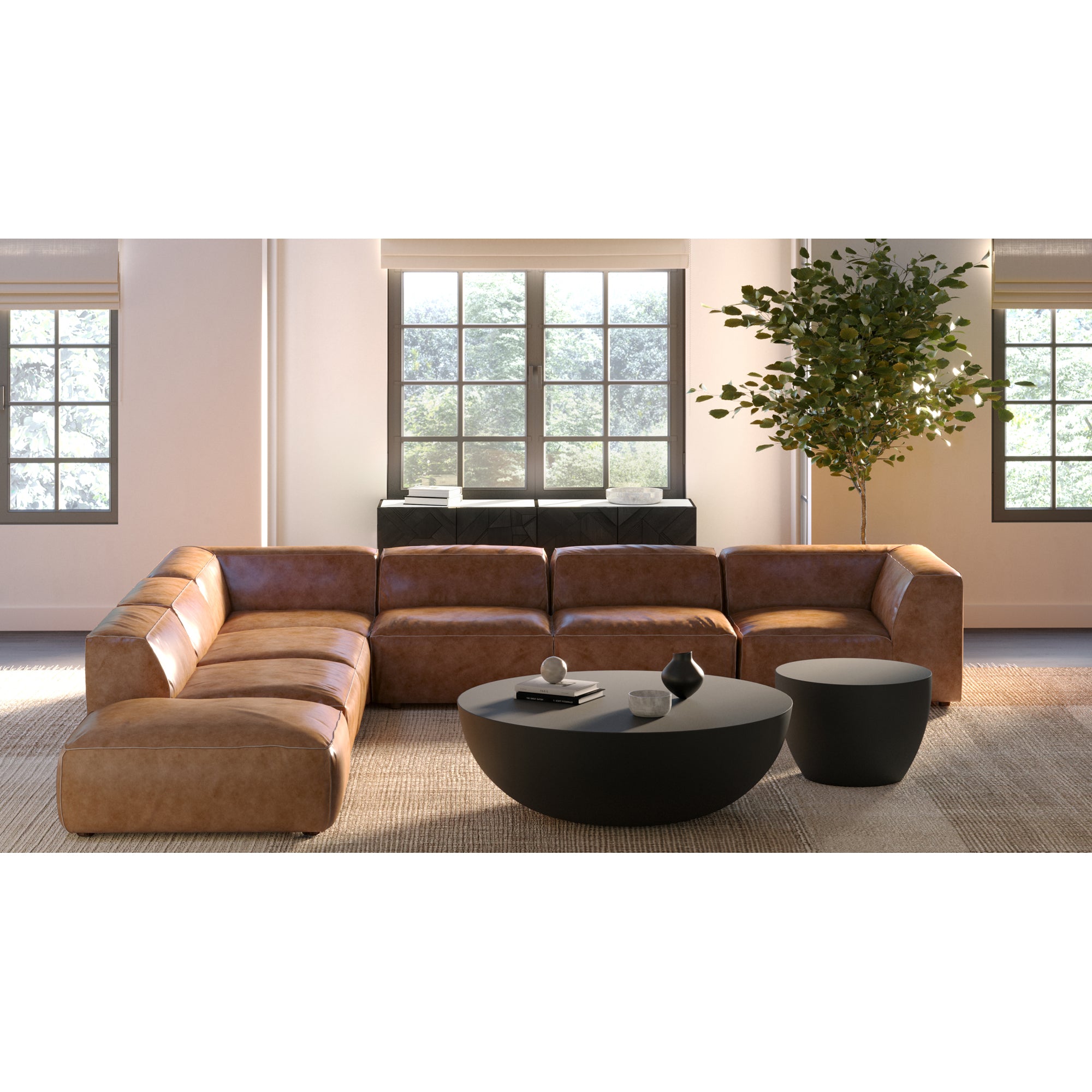 Moes Kattan Sideboard Black VE-1095-02-0