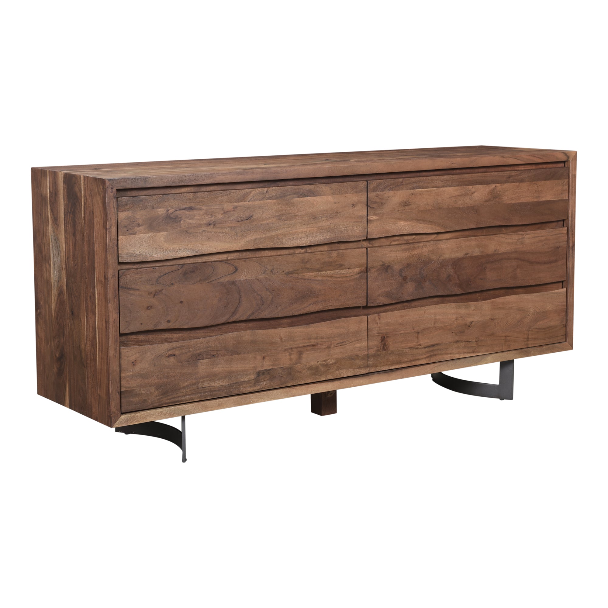 Moes Bent Dresser Brown VE-1097-03-0