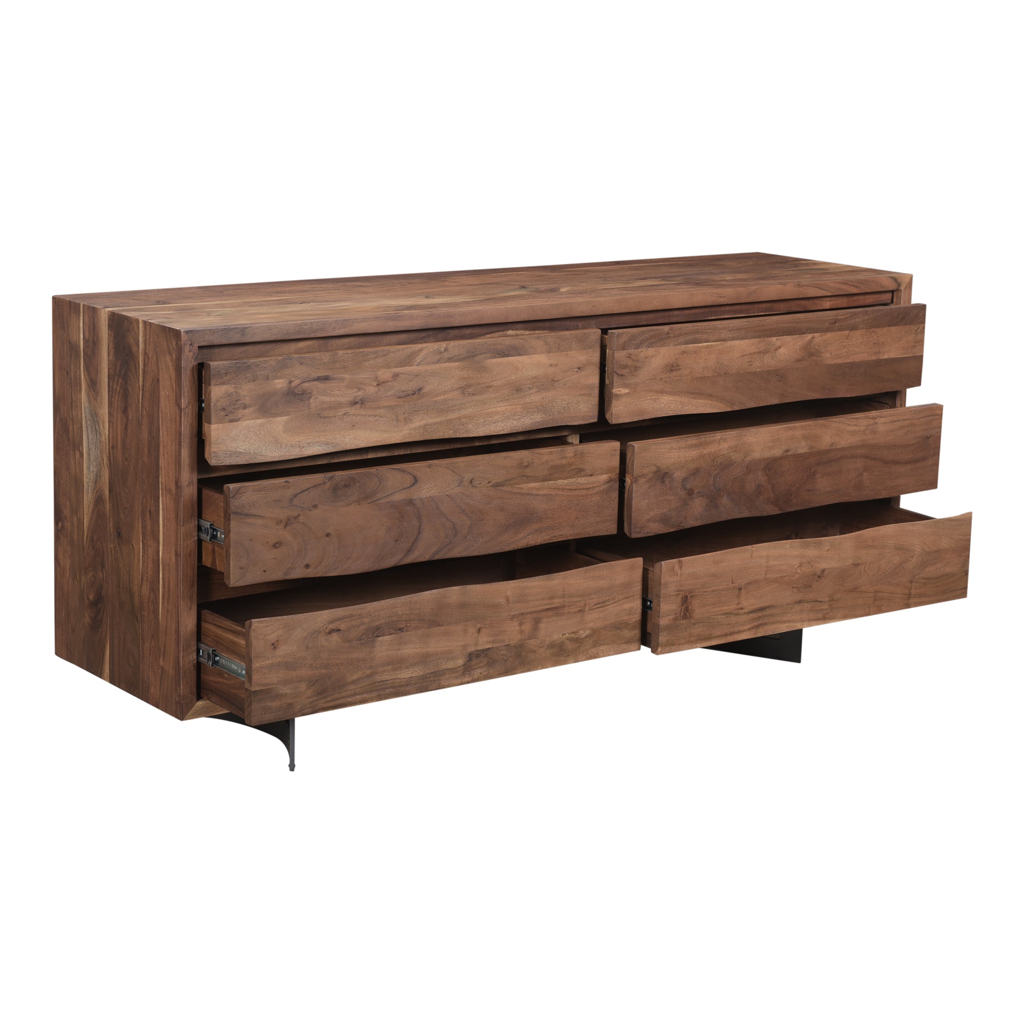 Moes Bent Dresser Brown VE-1097-03-0