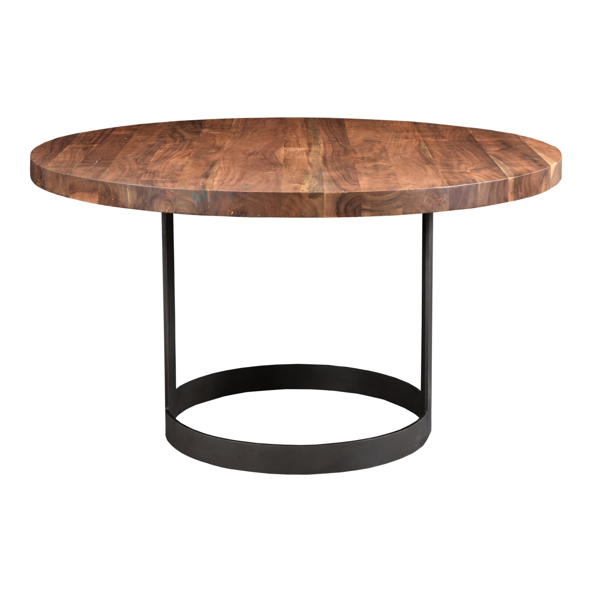 Moes Bent Round Dining Table 54In Brown VE-1106-03-0