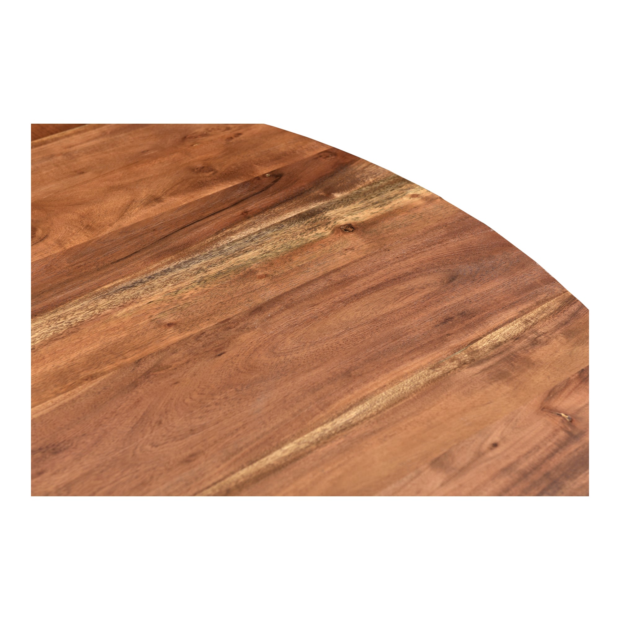 Moes Bent Round Dining Table 54In Brown VE-1106-03-0