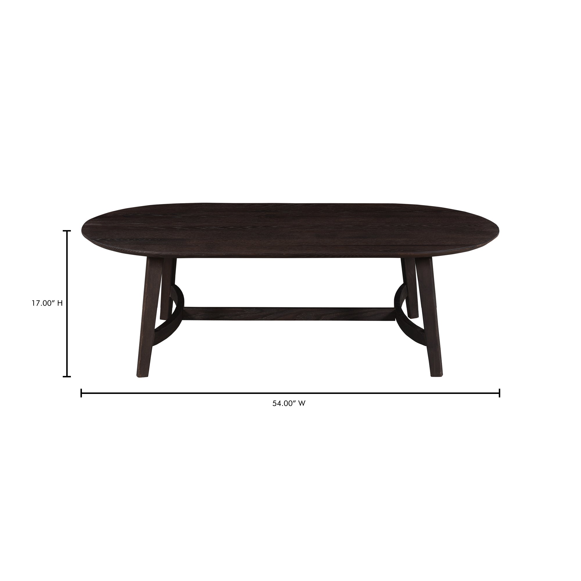 Moes Trie Coffee Table Dark Brown VE-1119-20-0