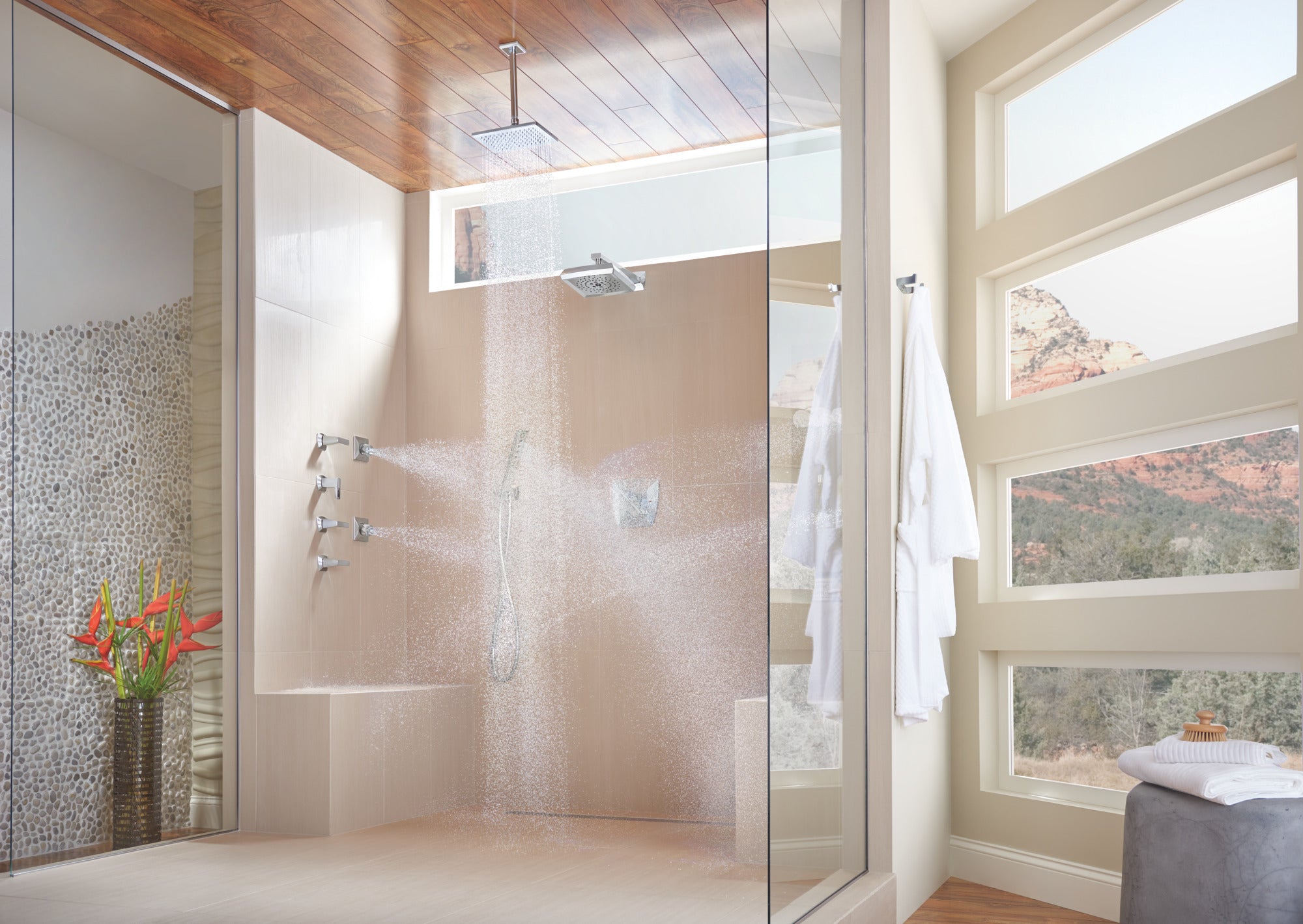 Brizo Vettis® 13" Shower Arm And Flange