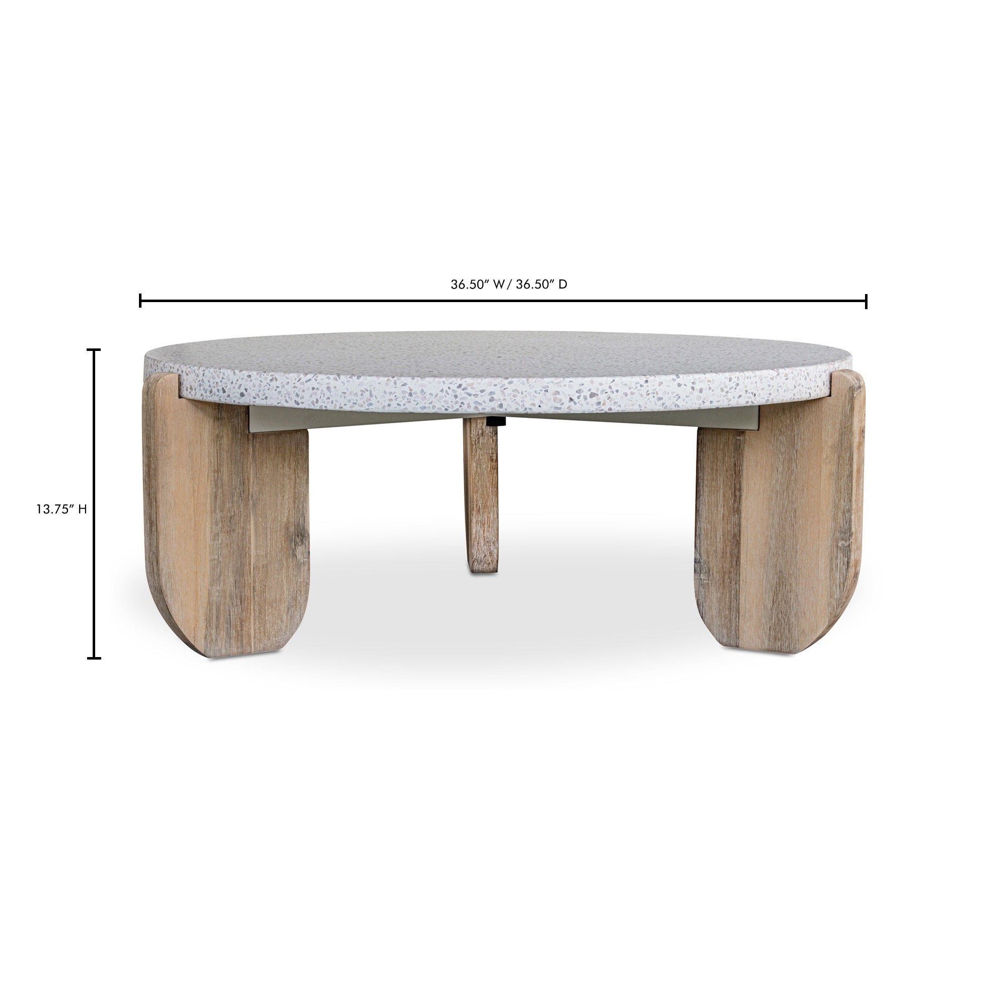 Moes Wunder Coffee Table White VH-1016-18