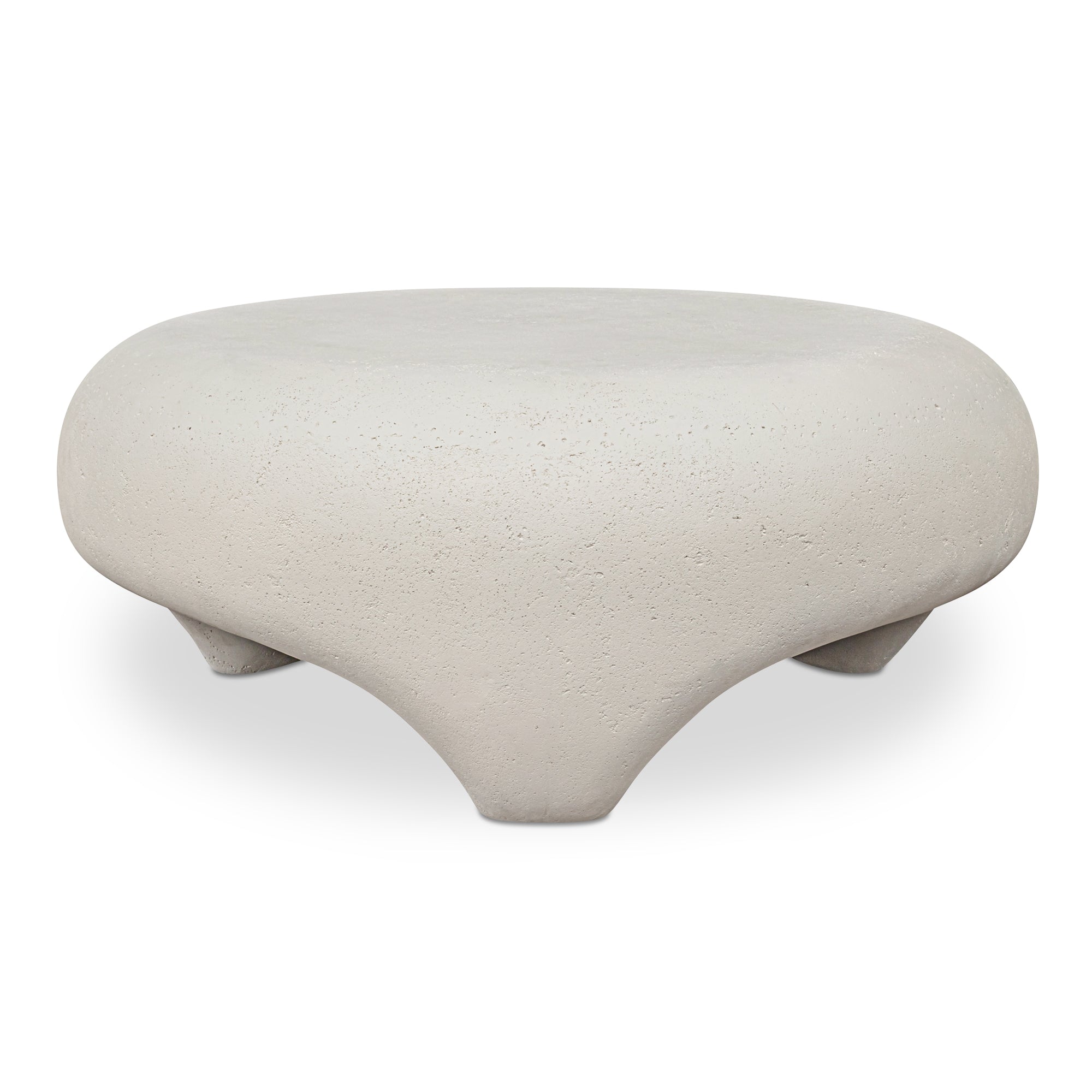 Moes Ines Outdoor Coffee Table White VH-1020-18